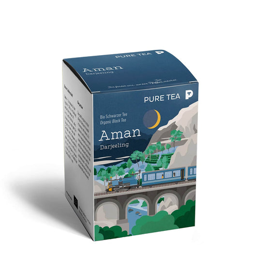 Pure Tea Aman Darjeeling 15 pk økologisk svart te